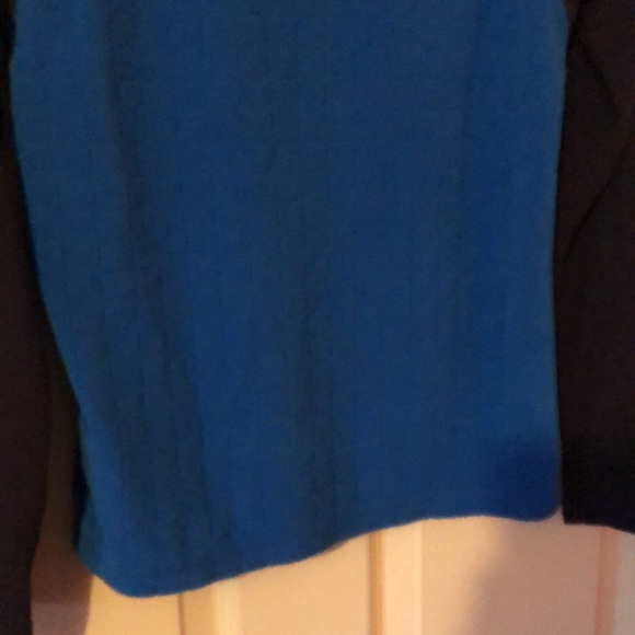 Columbia Dual Blue Shade Quarter Zip Patterned Fleece Pullover Boys Medium 10/12 - Picture 10 of 12